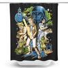 Crazy Space - Shower Curtain