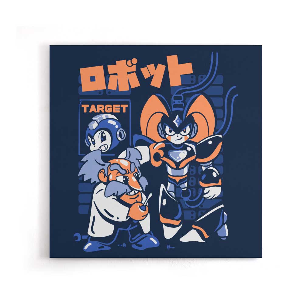 Creation of Robot Rival - Canvas Print