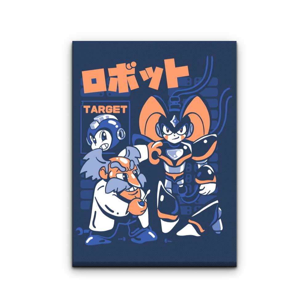 Creation of Robot Rival - Canvas Print