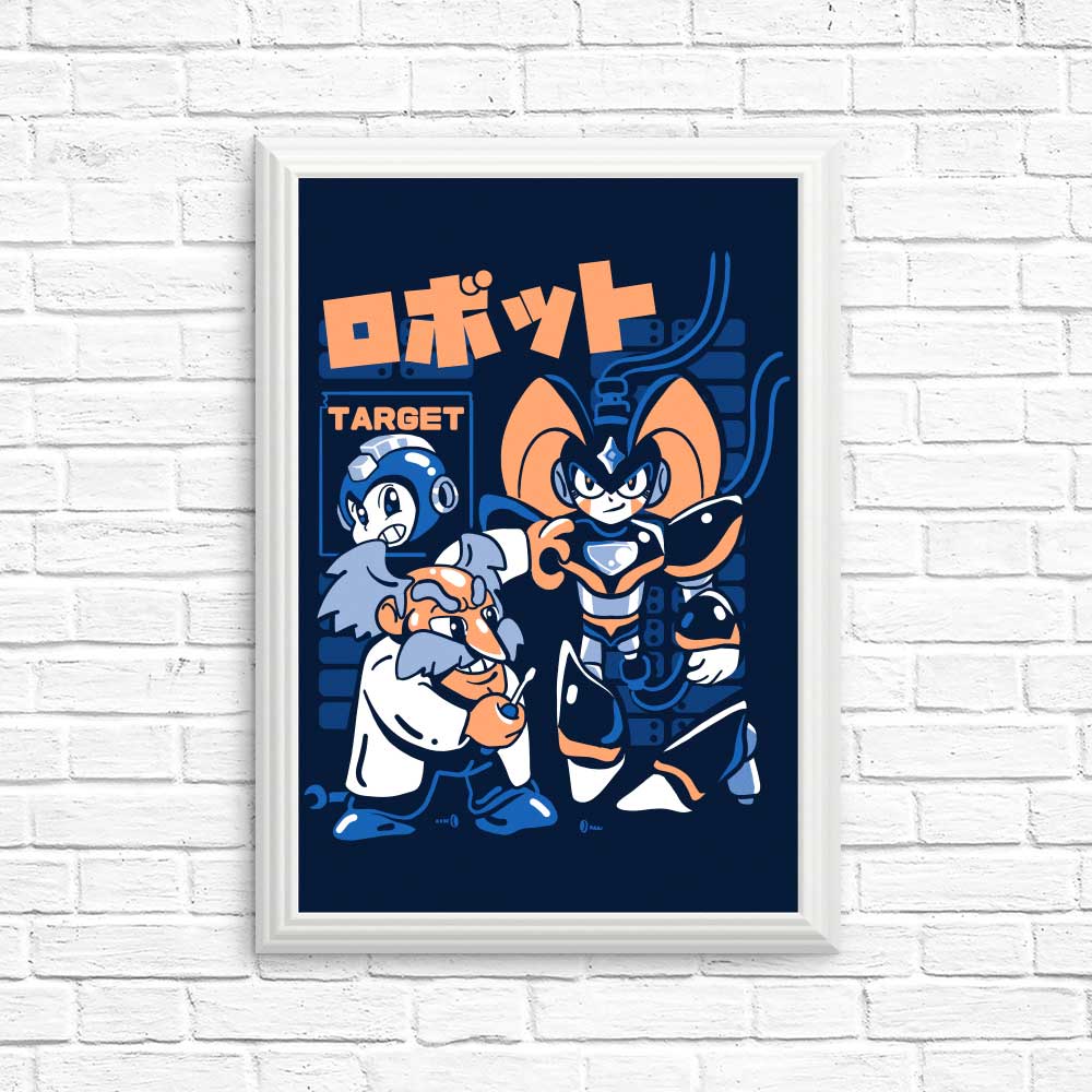 Creation of Robot Rival - Posters & Prints