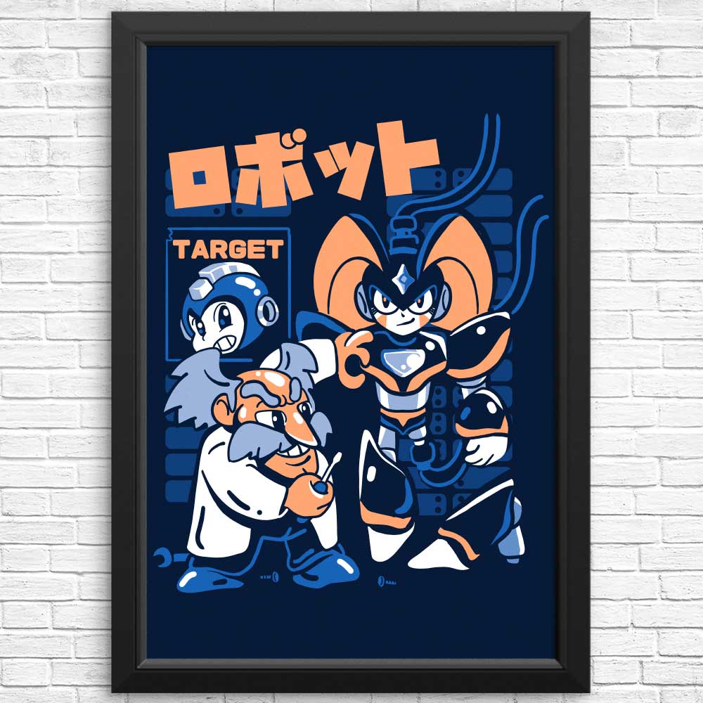 Creation of Robot Rival - Posters & Prints