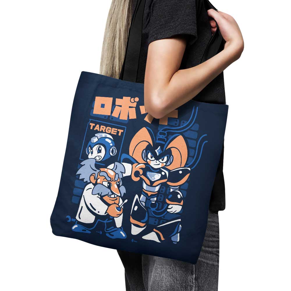 Creation of Robot Rival - Tote Bag