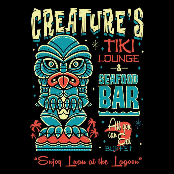 Creature Tiki - Canvas Print
