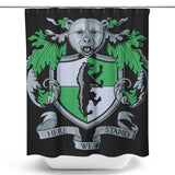 Crest of the Bear - Shower Curtain