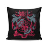Crest of the Dragon - Throw Pillow