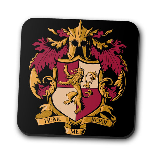 Crest of the Lion - Coasters