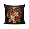 Crest of the Lion - Throw Pillow