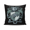 Crest of the Wolf - Throw Pillow