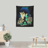Crisis Silhouette - Wall Tapestry