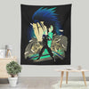 Crisis Silhouette - Wall Tapestry