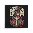 Crit or Die - Canvas Print