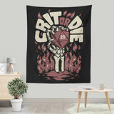 Crit or Die - Wall Tapestry