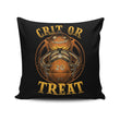 Crit or Treat - Throw Pillow