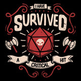 Critical Hit Survivor - Tank Top