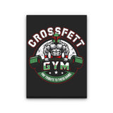 Cross Fett - Canvas Print