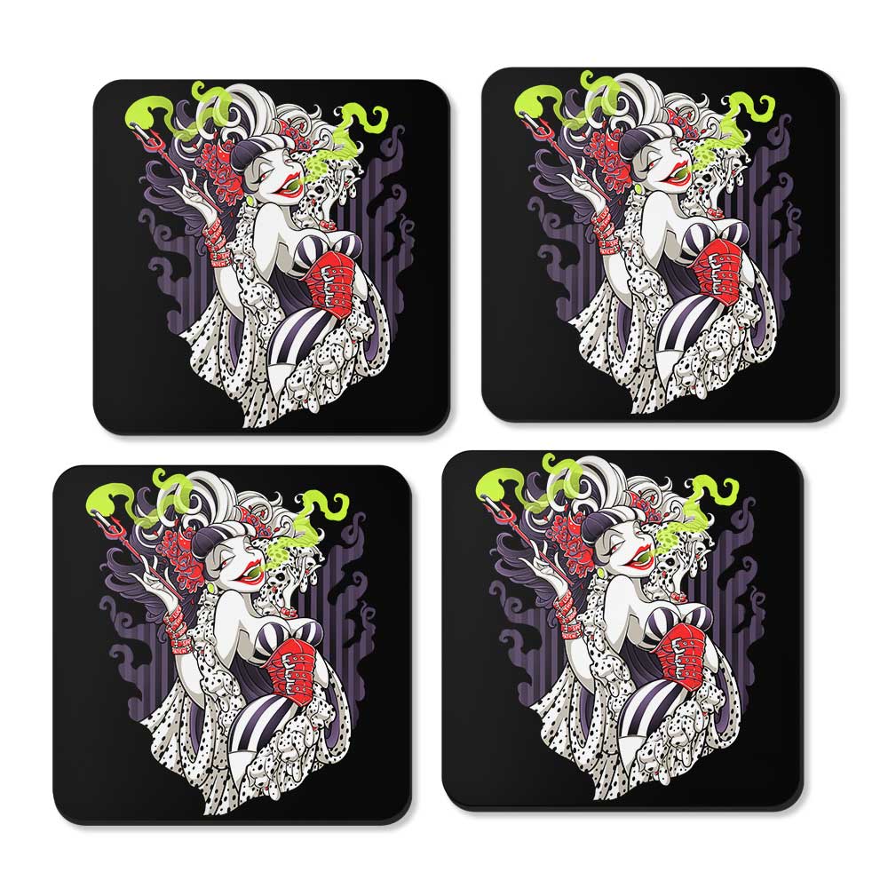 Cruella de Mon - Coasters