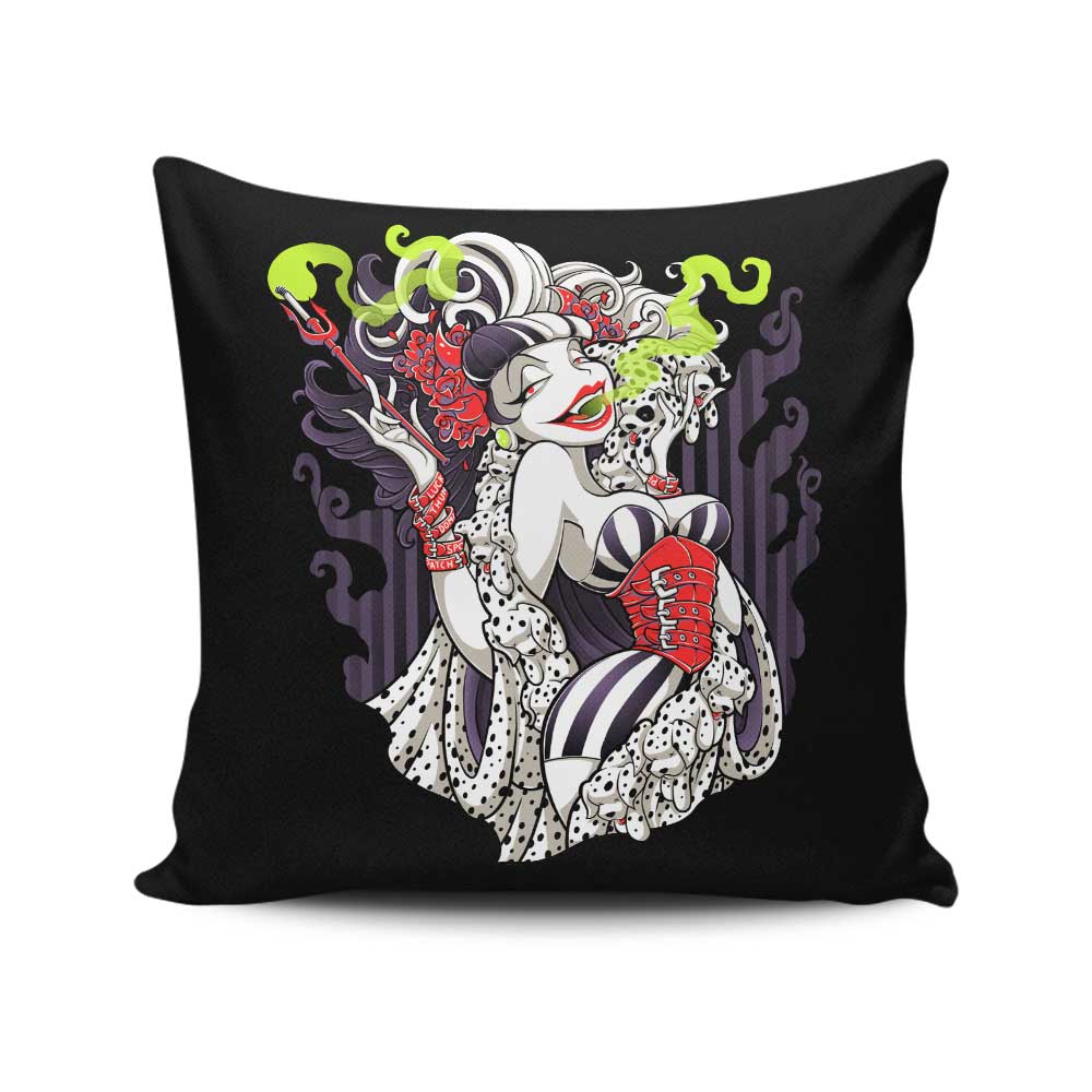 Cruella de Mon - Throw Pillow