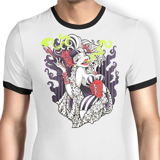 Cruella de Mon - Ringer T-Shirt
