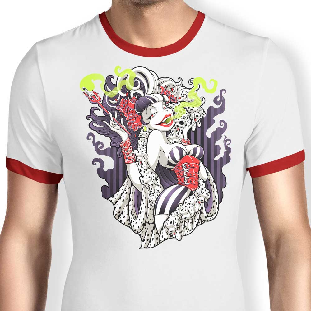 Cruella de Mon - Ringer T-Shirt