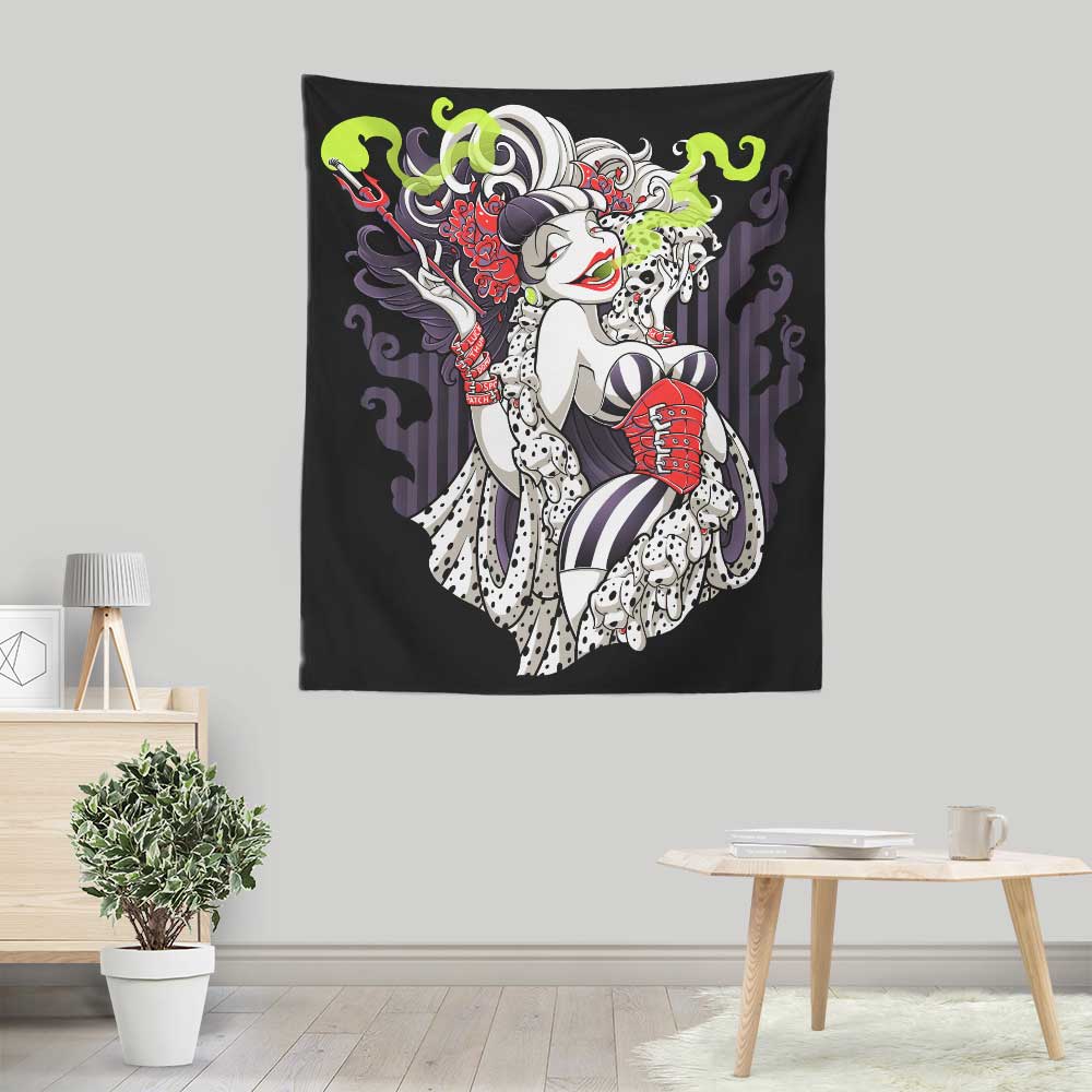 Cruella de Mon - Wall Tapestry