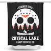 Crystal Lake Camp Counselor - Shower Curtain