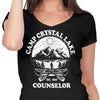 Crystal Lake Counselor - Women's V-Neck