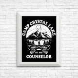 Crystal Lake Counselor - Posters & Prints