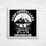 Crystal Lake Counselor - Posters & Prints