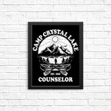 Crystal Lake Counselor - Posters & Prints