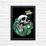 Cthul-Who - Posters & Prints