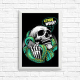 Cthul-Who - Posters & Prints