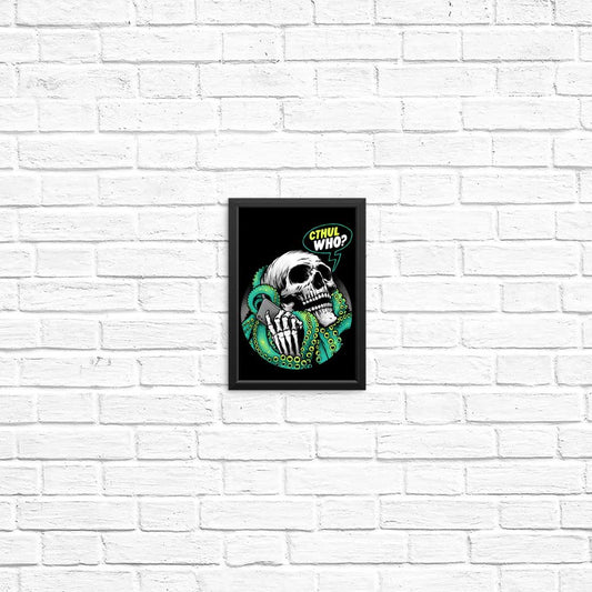 Cthul-Who - Posters & Prints
