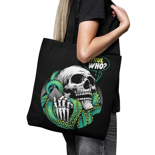 Cthul-Who - Tote Bag