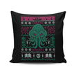 Cthulhu Awakens Sweater - Throw Pillow