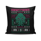Cthulhu Awakens Sweater - Throw Pillow
