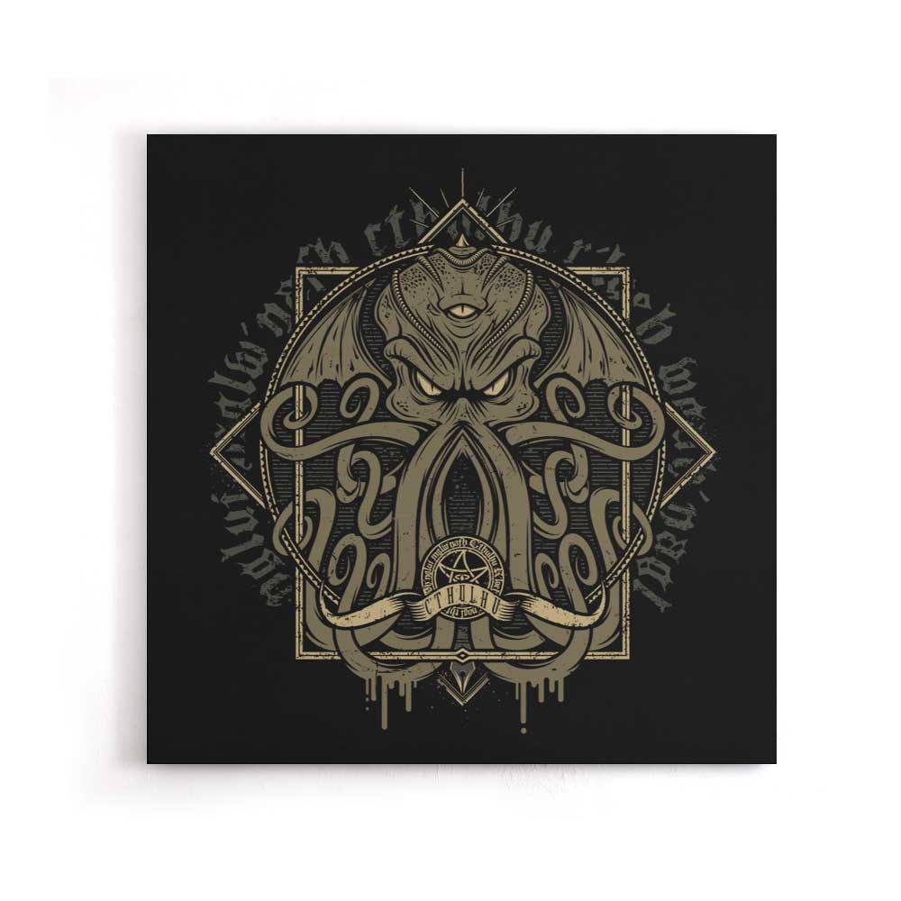 Cthulhumicon - Canvas Print