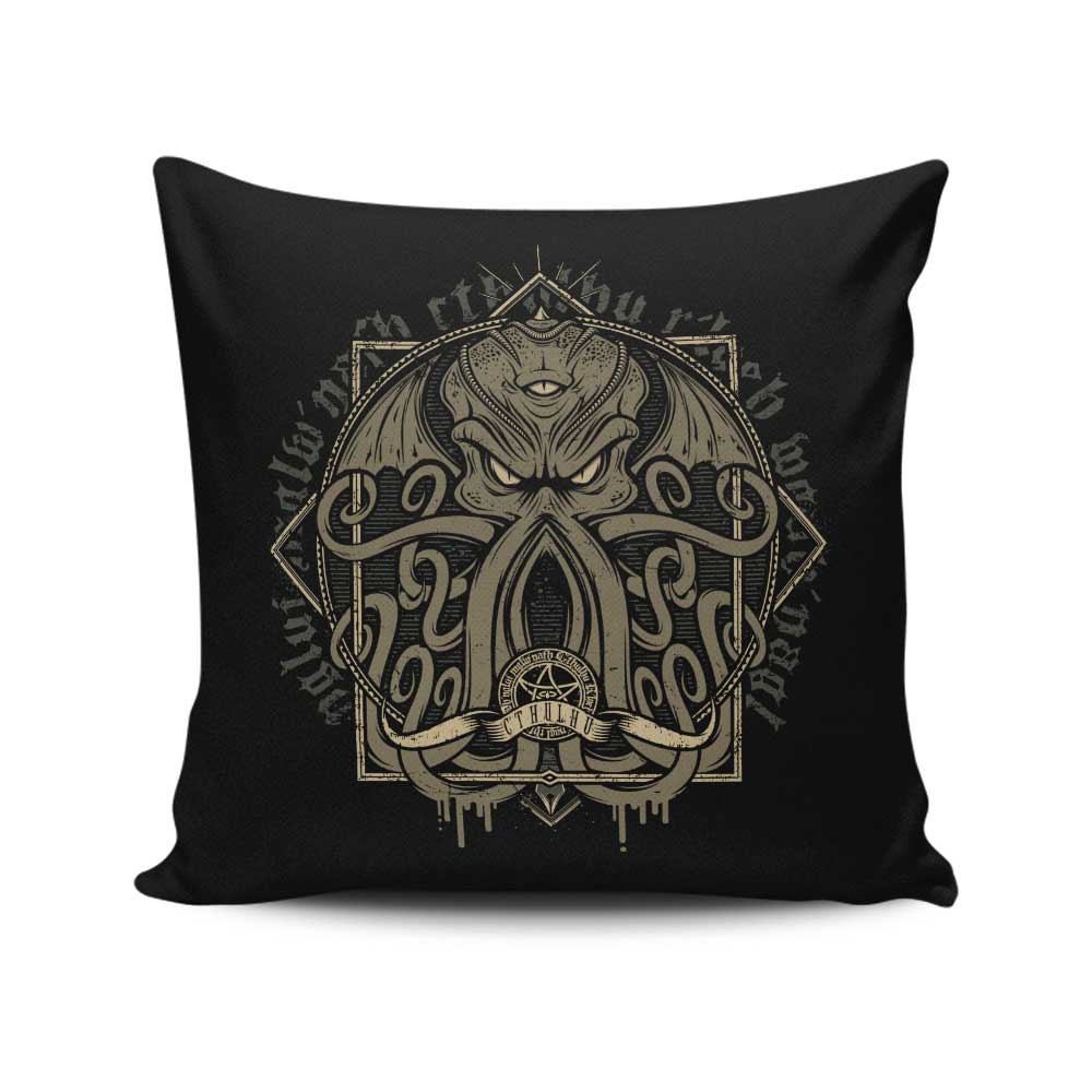 Cthulhumicon - Throw Pillow