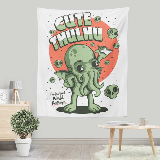 Cute-thulhu - Wall Tapestry