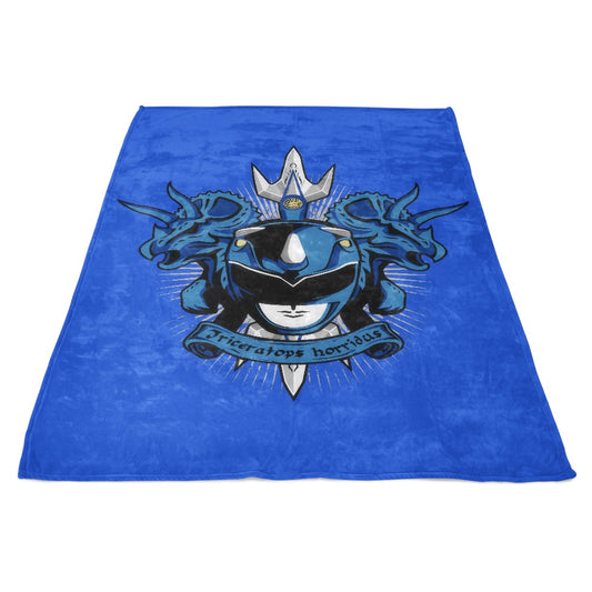 Cyaneus Triceratops Horridus - Fleece Blanket