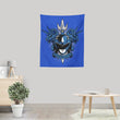 Cyaneus Triceratops Horridus - Wall Tapestry