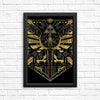 Cyber Hero Gold - Posters & Prints