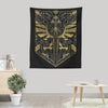 Cyber Hero Gold - Wall Tapestry