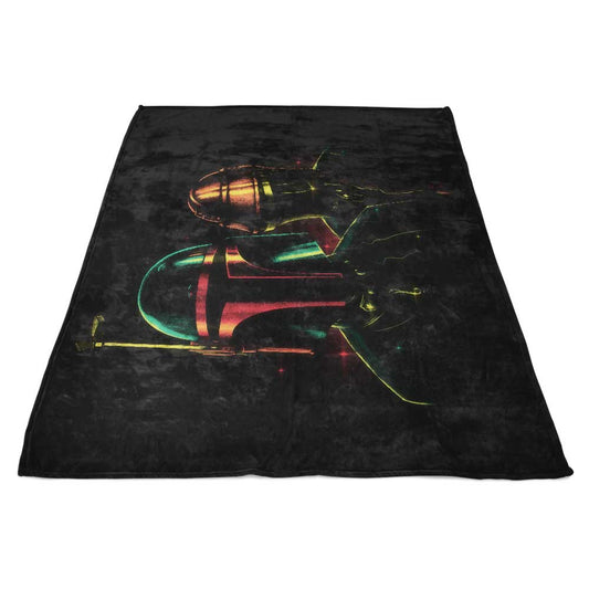 Daft Hunter - Fleece Blanket