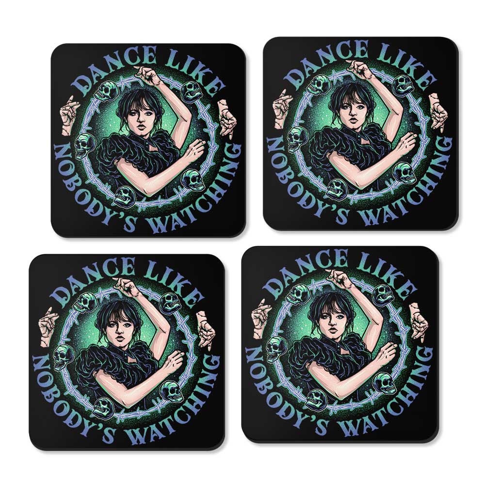 Dance Like Nobody's Watching - Coasters