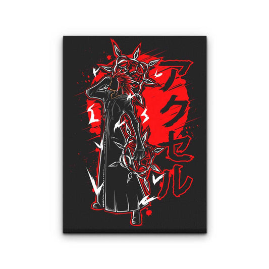 Dancing Flames Power - Canvas Print