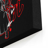 Dancing Flames Power - Canvas Print