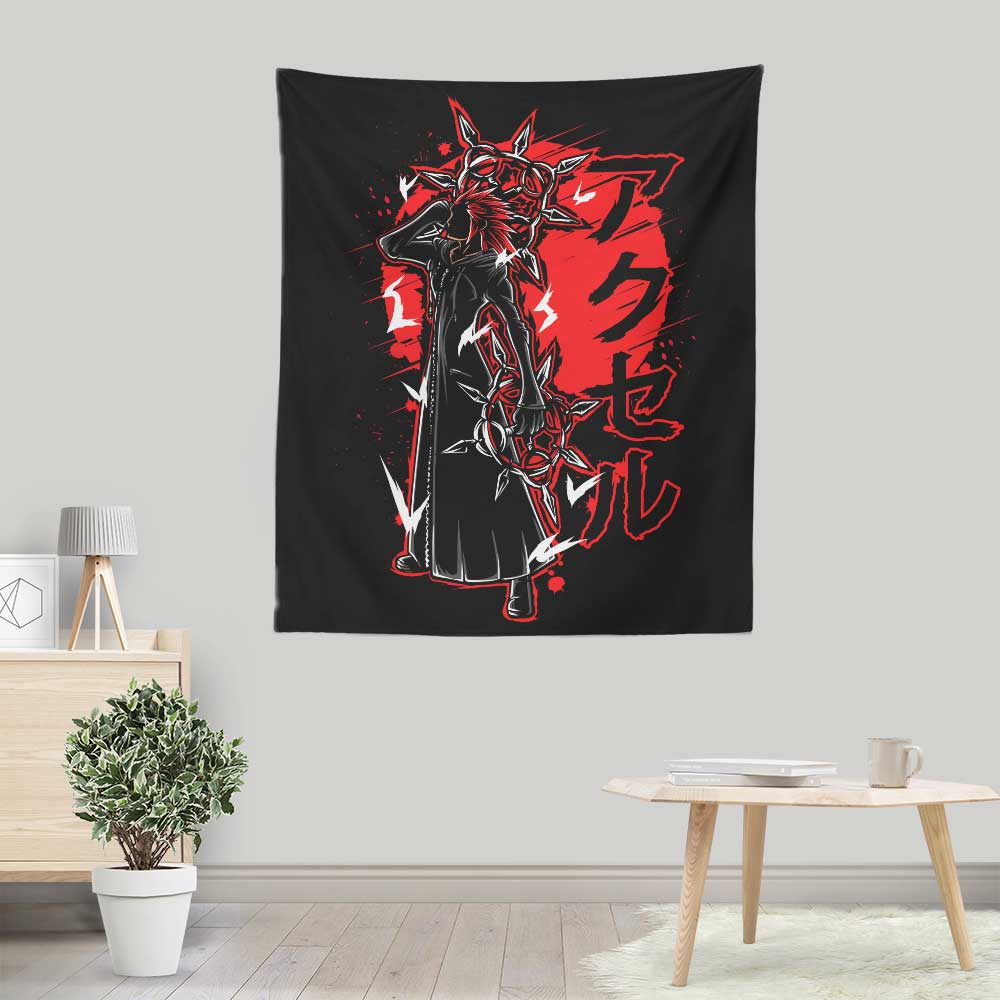 Dancing Flames Power - Wall Tapestry