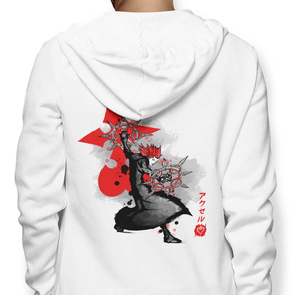 Dancing Flames Sumi-e - Hoodie