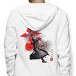 Dancing Flames Sumi-e - Hoodie