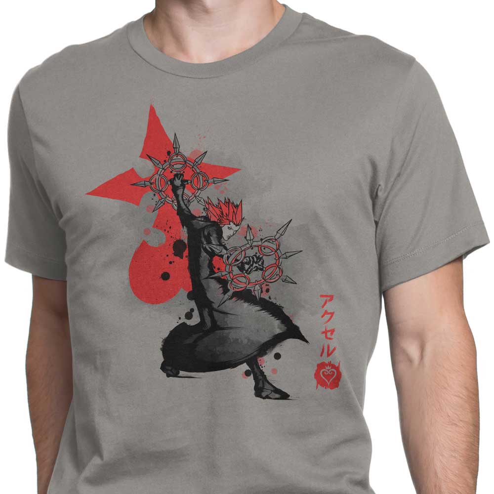 Dancing Flames Sumi-e - Men's Apparel